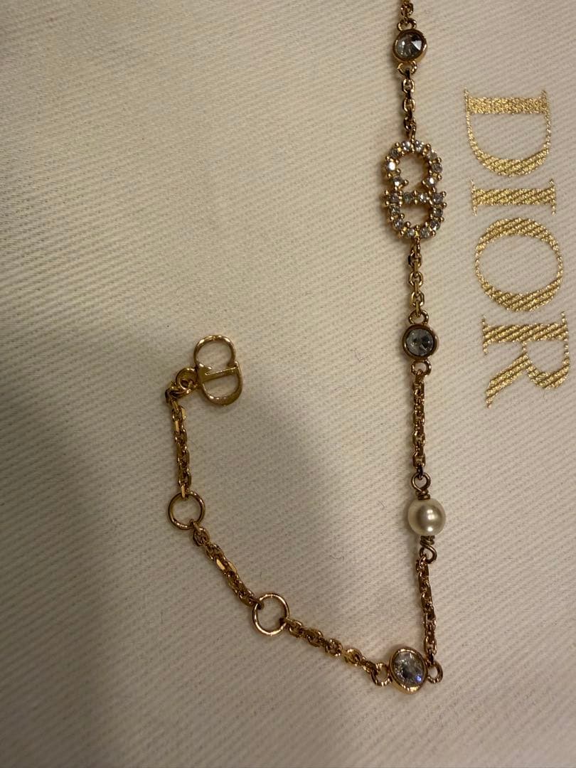 Dior ゴールドメッキ ブレスレット