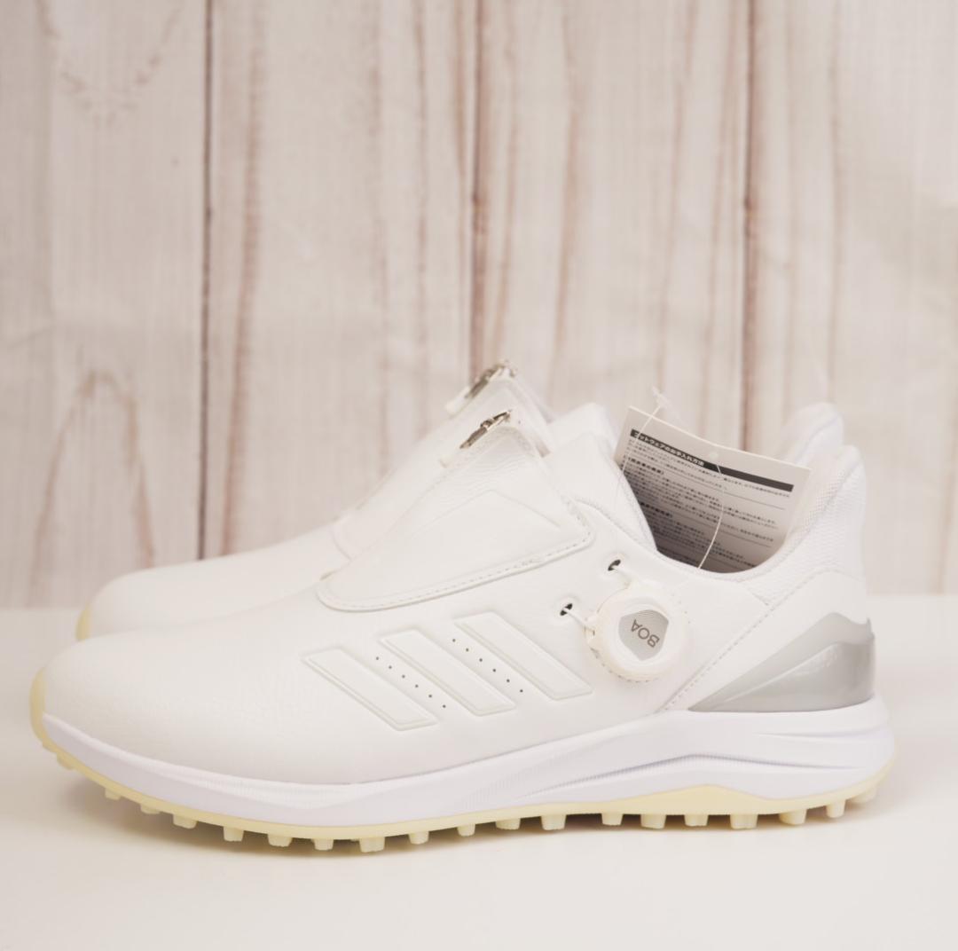 タグ付未使用品 アディダスゴルフ ソーラーモーション ボア 24 24.5cm