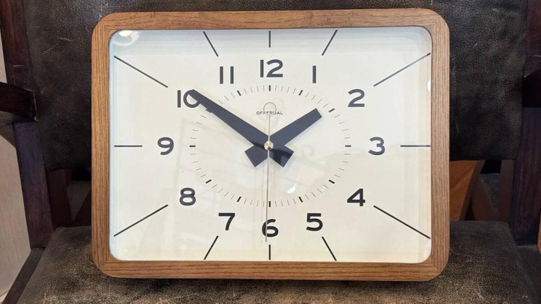 インターフォルム　ウォールクロック 　Holger ホルガー★掛時計　レトロ