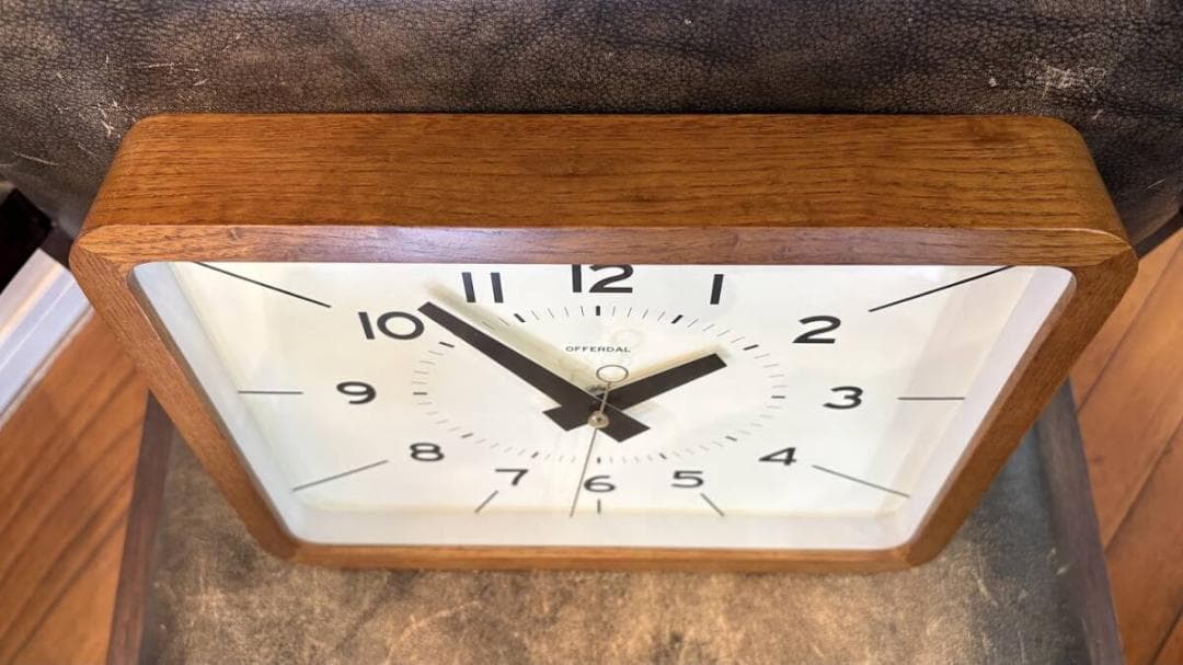 インターフォルム　ウォールクロック 　Holger ホルガー★掛時計　レトロ