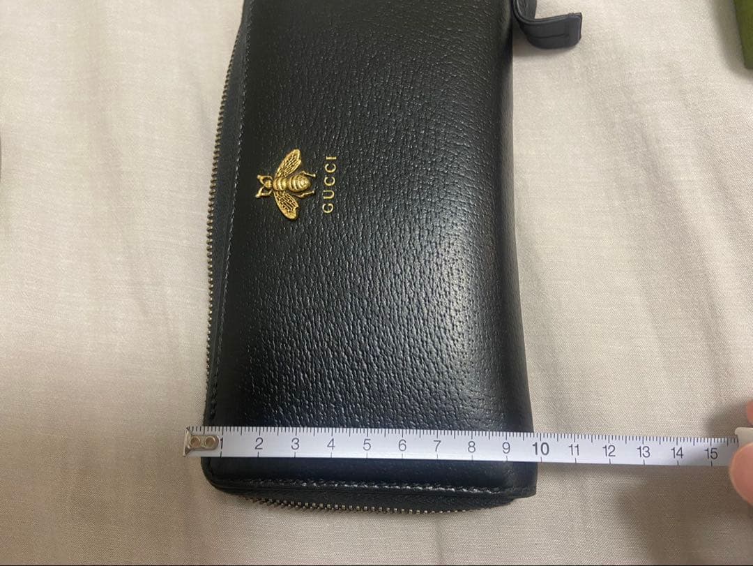 GUCCI グッチ 長財布 蜂bee ビー アニマリエ ユニセックス シリアル有