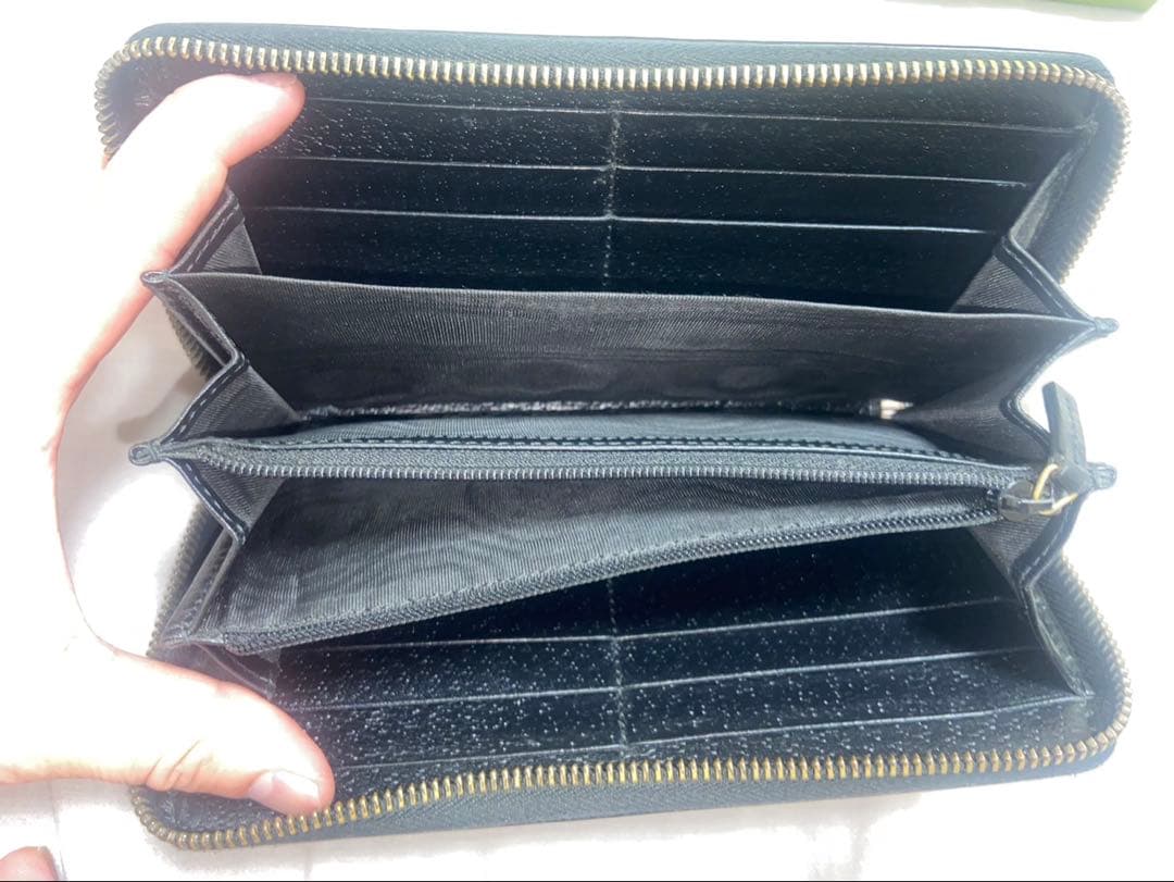 GUCCI グッチ 長財布 蜂bee ビー アニマリエ ユニセックス シリアル有