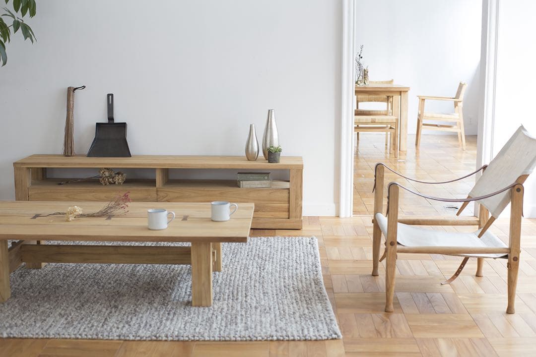 NOWHERE LIKE  タスカー ローボード チーク材 テレビボード