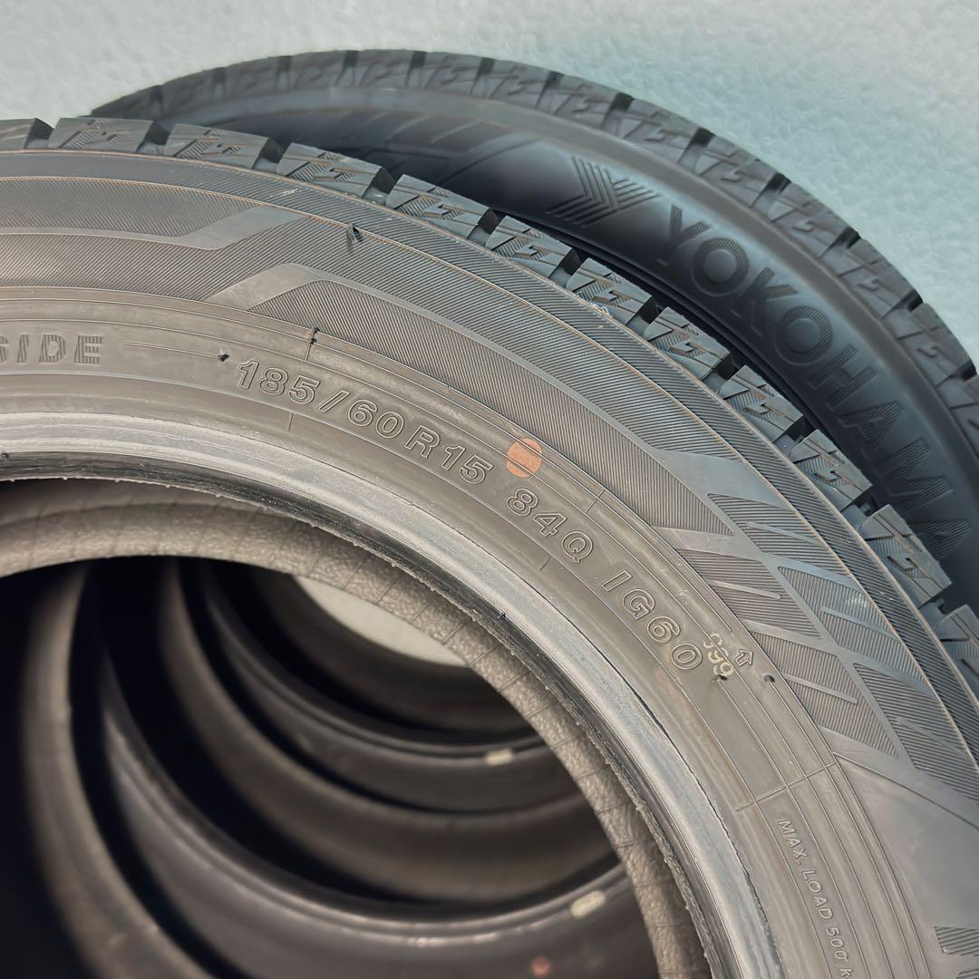 【185/60R15】24年製造 YOKOHAMA アイスガード スタッドレス