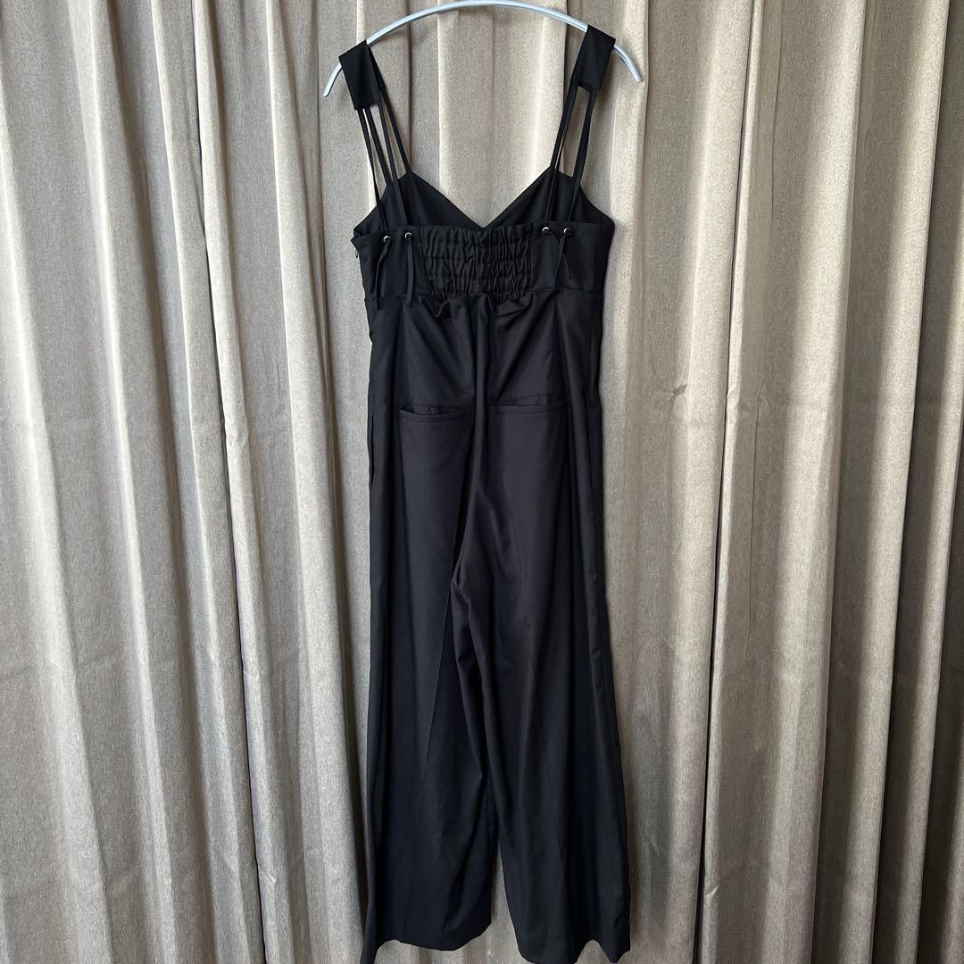 サロペット・オーバーオール・オールインワン AMERI MEDI CORD SUSPENDER WIDE PANTS