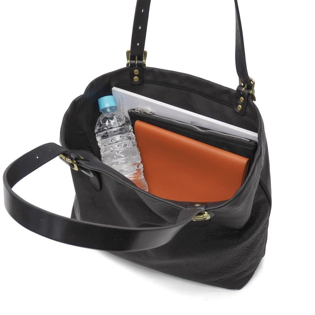 【SLOW】 スロウ rubono ルボーノ トートバッグ 本革レザー ブラック