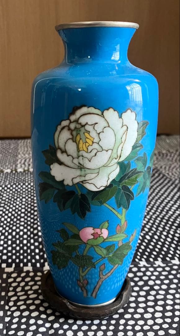 安藤七宝店花瓶　非売品　大正時代