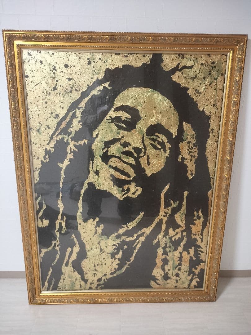 レゲエ 超BIG 抽象肖像画