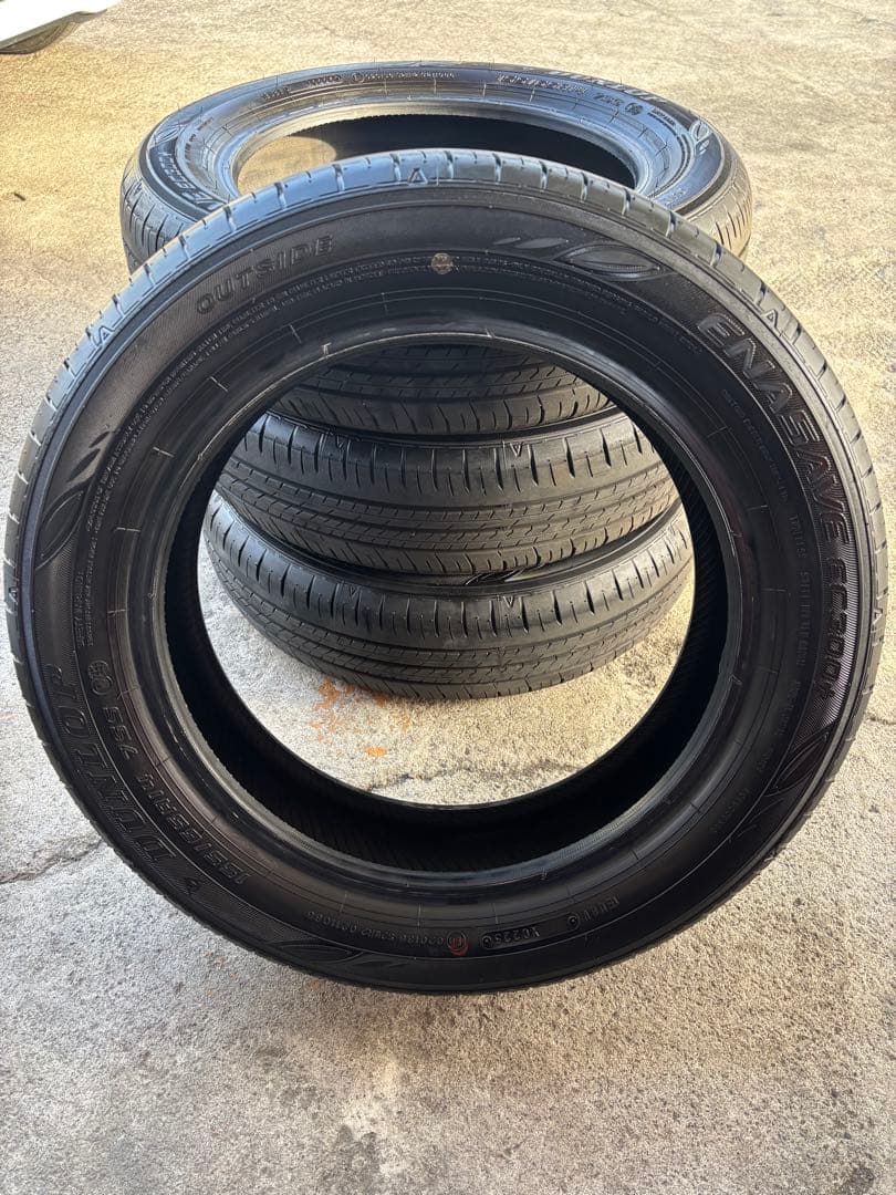 155/65R14 ダンロップ　サマータイヤ4本セット