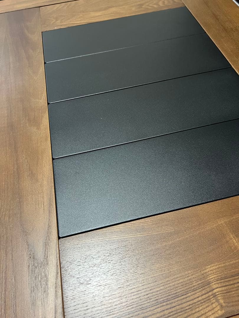 ハイランダー シェフテーブルライト 90 ダークブラウン ブラック