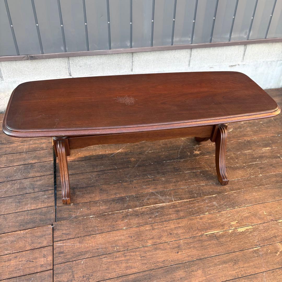 マルニ木工 木製センターテーブル コーヒーテーブル 古家具 ビンテージ レトロ