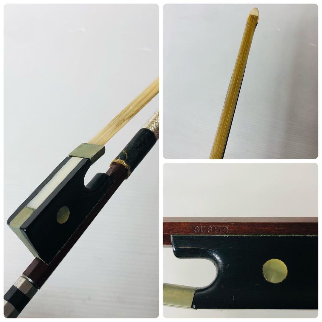 良品 SUZUKI 550 4/4 虎杢 バイオリン SUGITO 弦楽器 入門