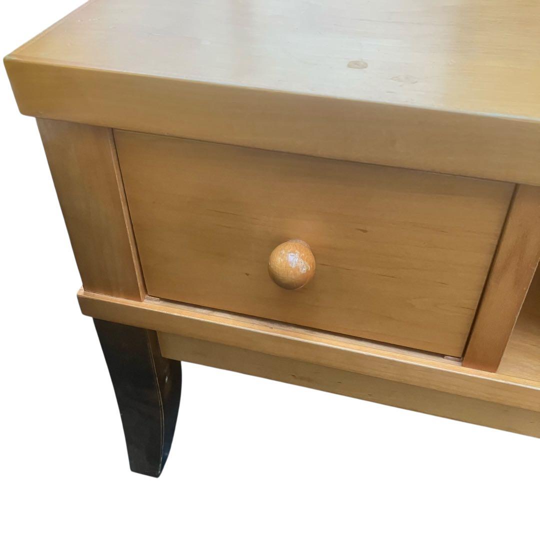 高級　カントリー調　無垢材　テレビボード台　ローボード　テーブル　北欧