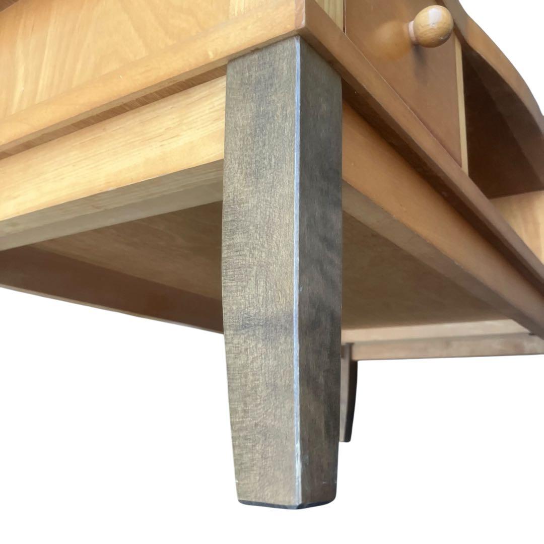 高級　カントリー調　無垢材　テレビボード台　ローボード　テーブル　北欧