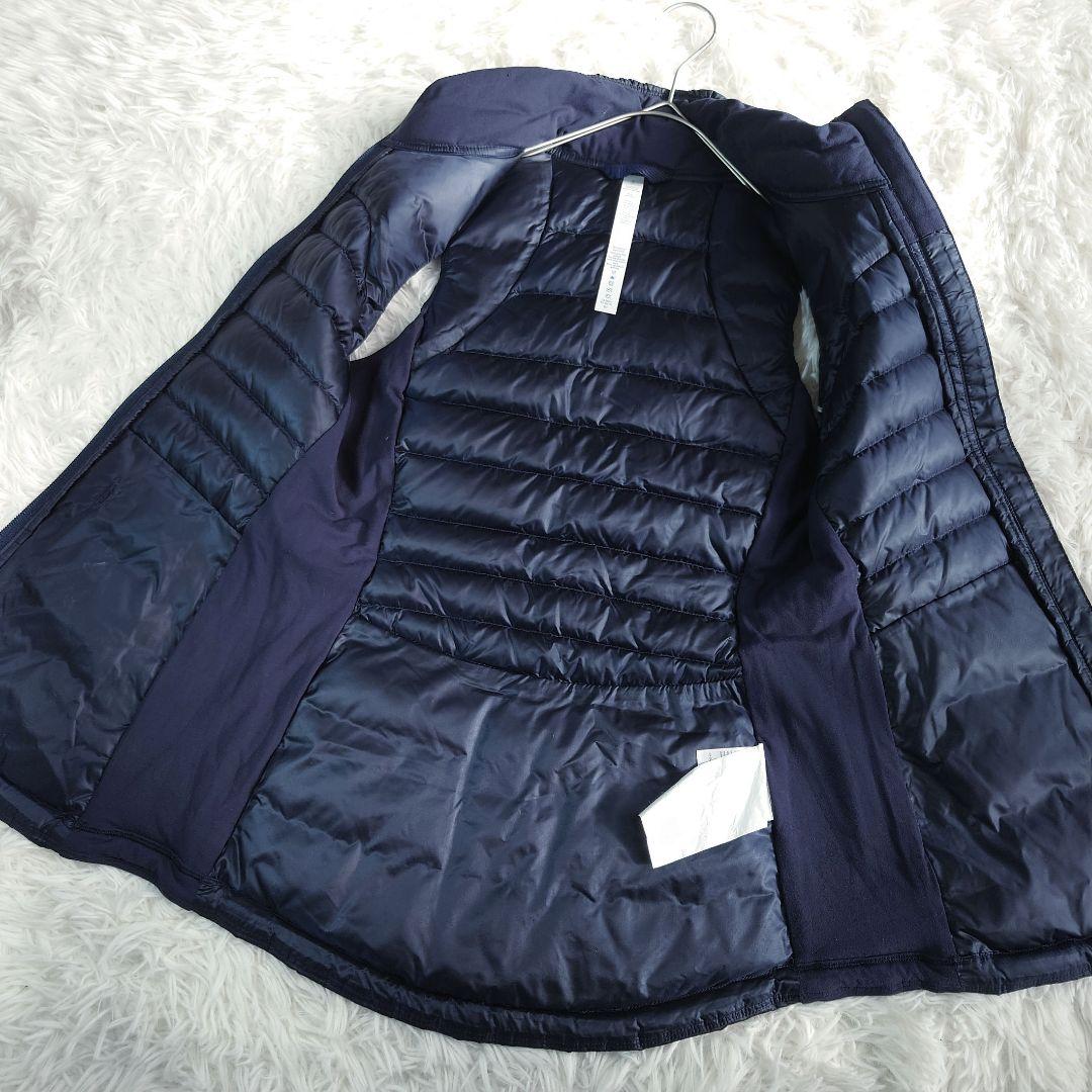 Lululemon ルルレモン 軽量 スリム ダウンベスト 紺 4 グース