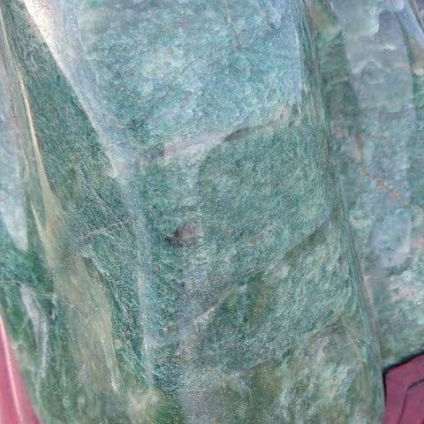 グリーンアベンチュリン インド翡翠 鑑賞石 原石 宝石 パワーストーン オブジェ