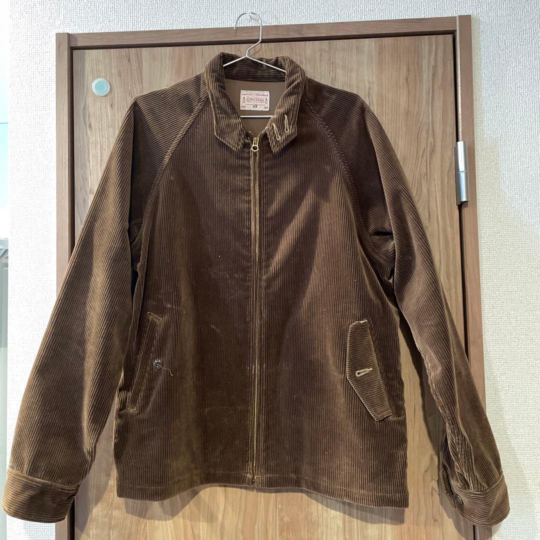 ボンクラ BONCOURA スイングトップ 太畝コール天 40