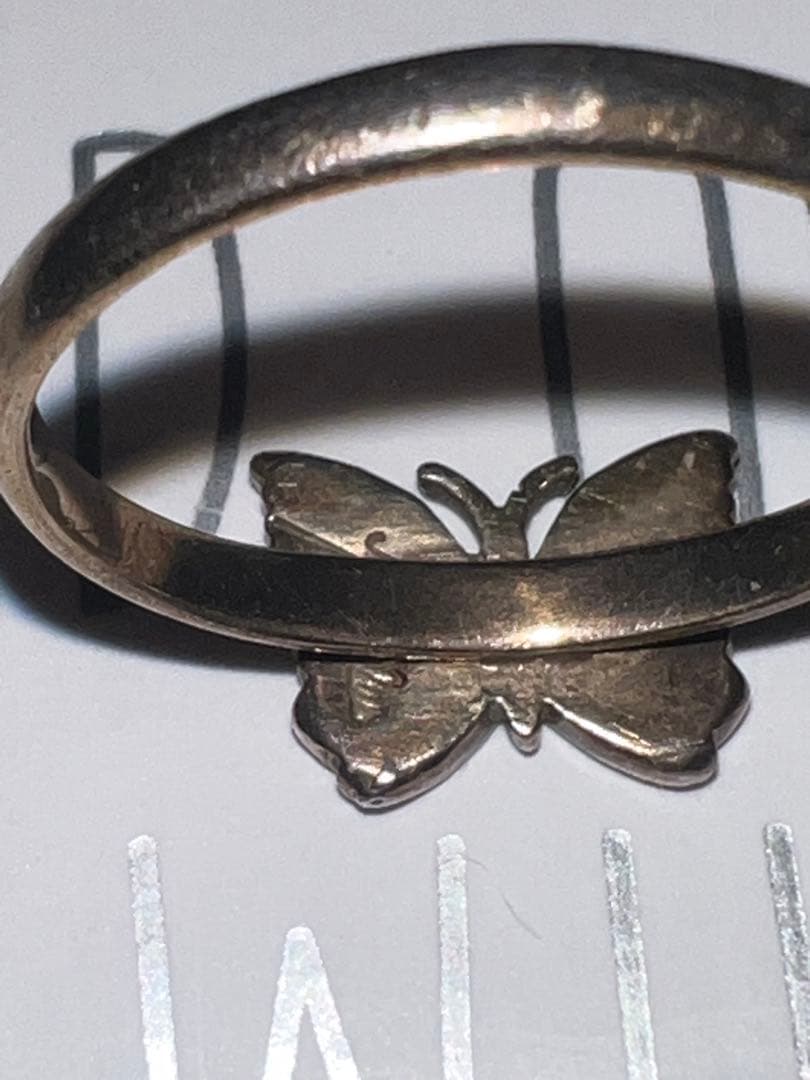 Needles ゴールドリング 箱付き17号