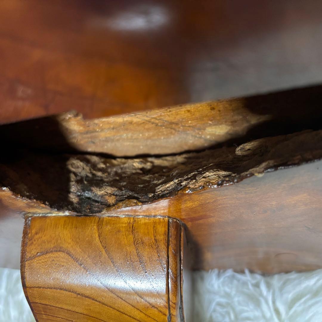 【アンティーク】天然木 銘木 座卓 ローテーブル 古民家