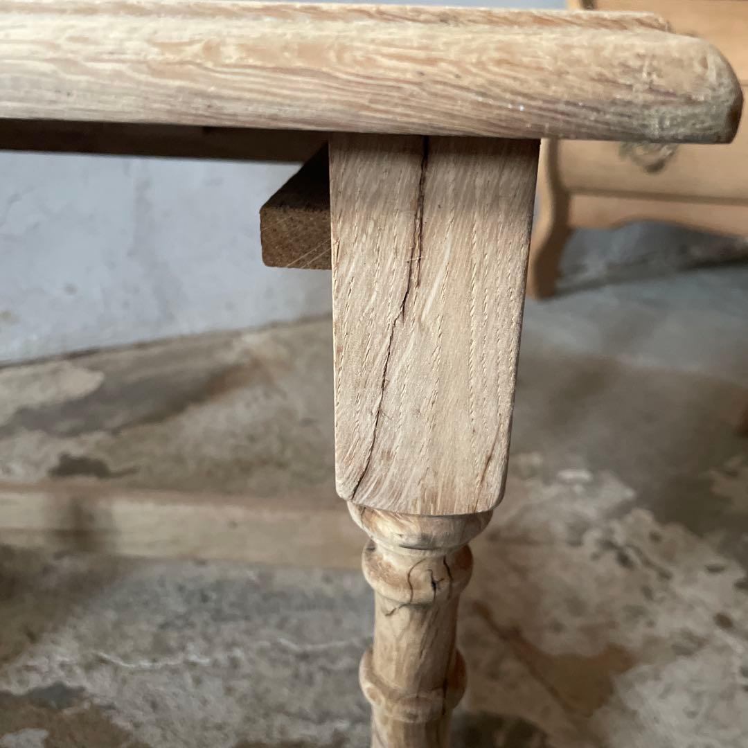 年末・年始SALE サイドテーブル ベッドサイドテーブル　中　剥離