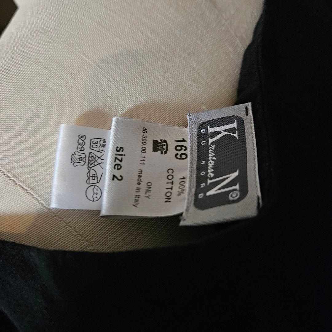 KristenseN Du Nordクリステンセン切替バルーンワンピースM〜L