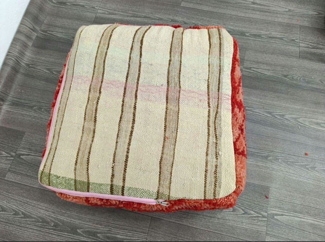 モロッコプフ❣️ヴィンテージプフ モロッコ雑貨 キリム オットマン ベルベル