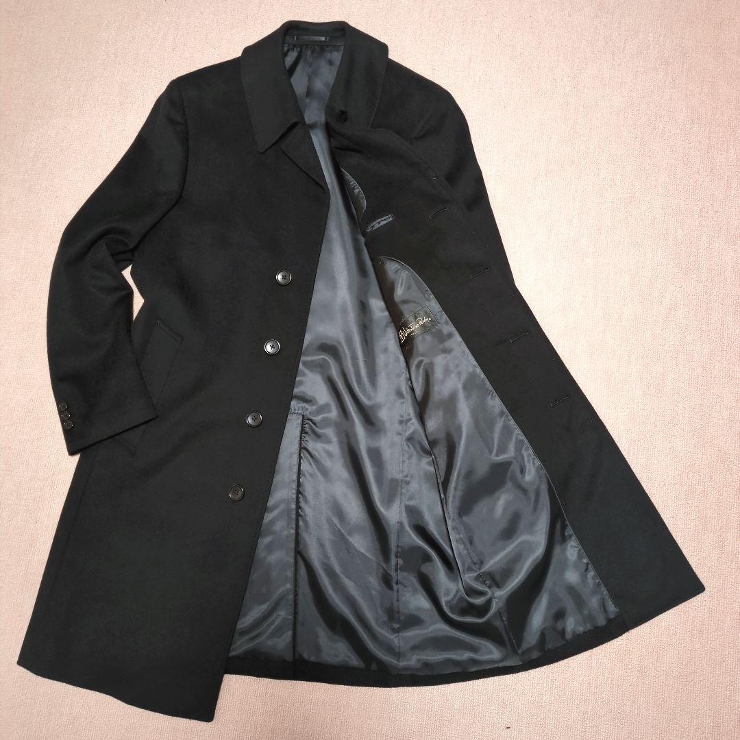 極美品！ValentinoRudy　カシミヤ100%ロングチェスターコート　LL