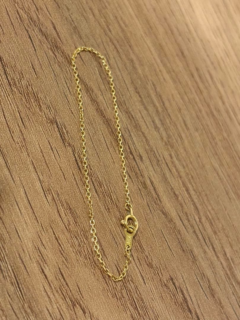 【年末特価30%OFF！】ゴールドチェーンブレスレット 18K