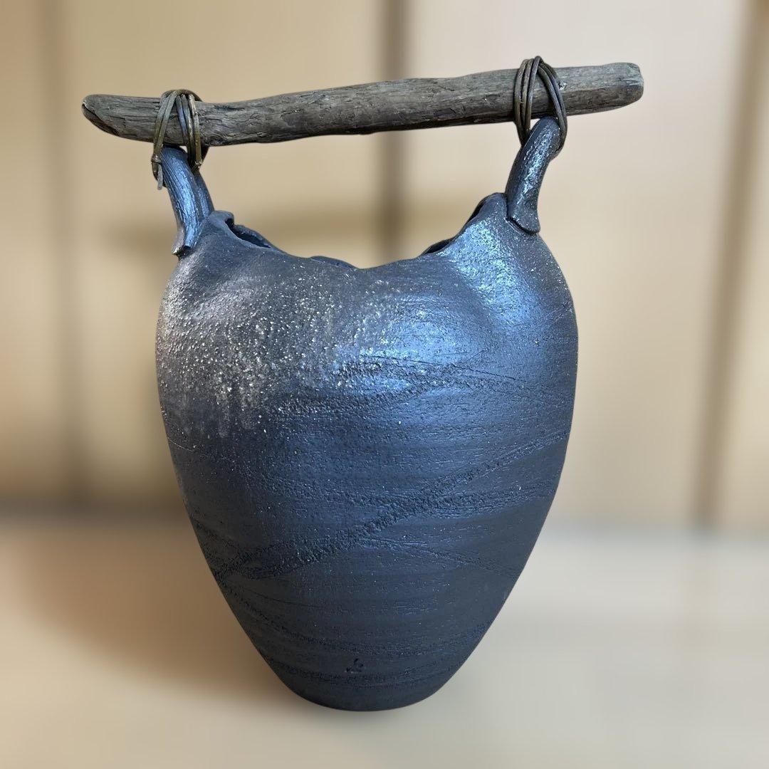 信楽焼　傘立て　インテリア