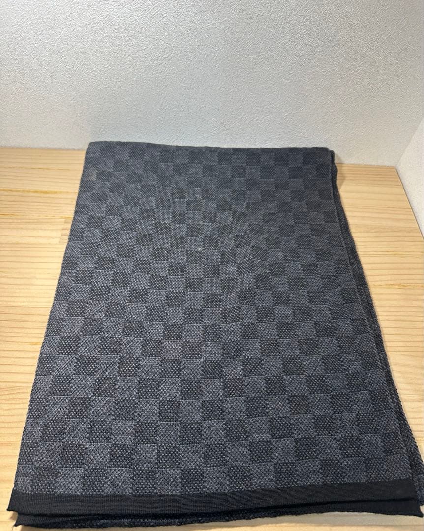 ▶︎SK ルイヴィトン　エシャルプ　プティダミエ　ウール