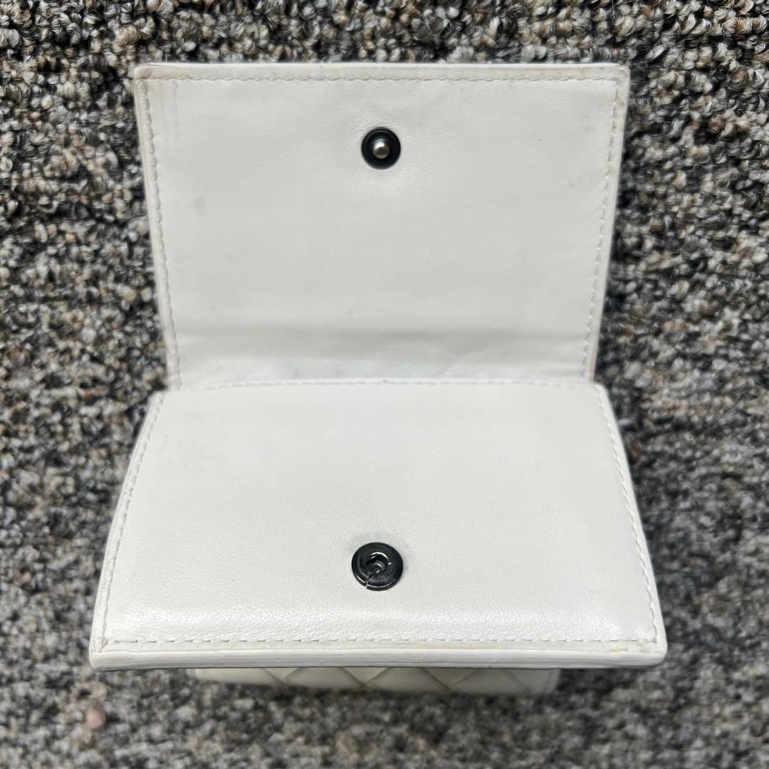 ボッテガヴェネタ 三つ折り財布 イントレチャート プラスター 伊勢丹新宿本店購入