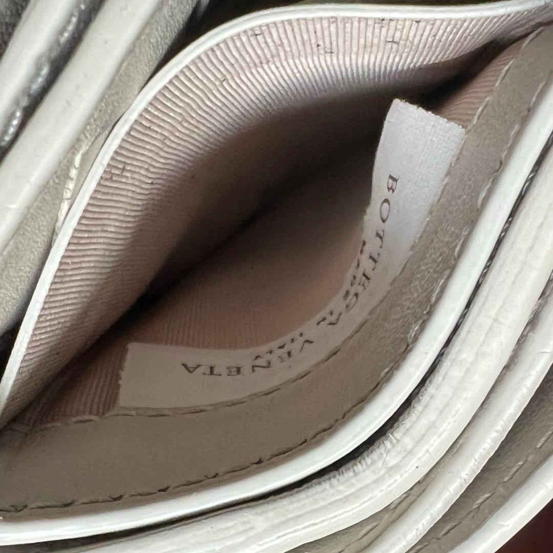 ボッテガヴェネタ 三つ折り財布 イントレチャート プラスター 伊勢丹新宿本店購入