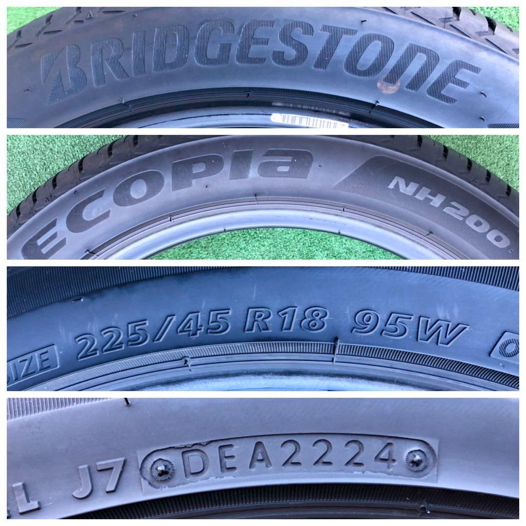 225/45 R18 BRIDGESTONE Ecopia ラジアルタイヤ
