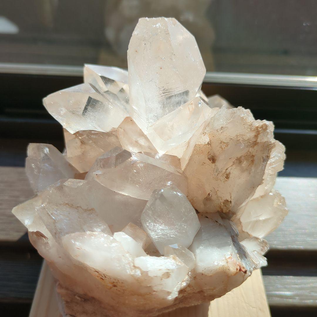 マニカラン水晶　原石　クラスター　稀少　パワーストーン