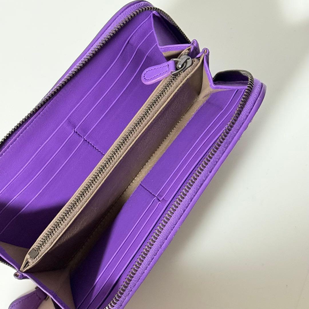 ⭐️新品未使用⭐️　ボッテガヴェネタ　イントレチャート　スティングレイ　長財布