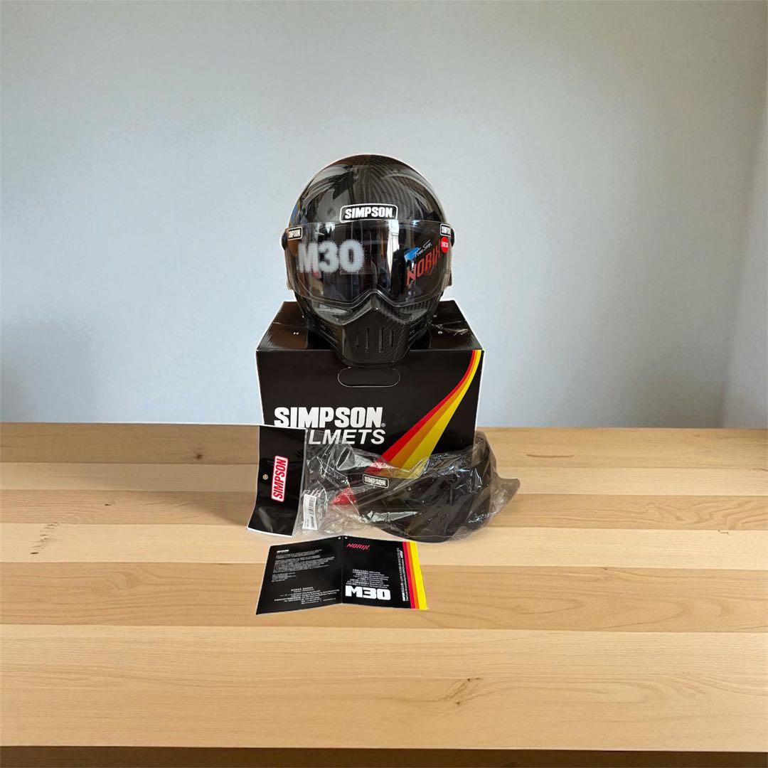 wataruSIMPSON M30カーボンCarbon 59㎝　Mサイズ