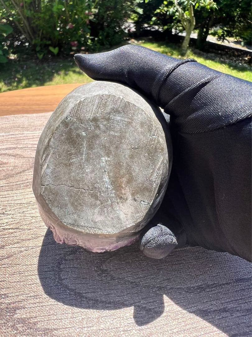 A656 高品質アメジストドーム パワーストーン 紫水晶 天然石 置き物