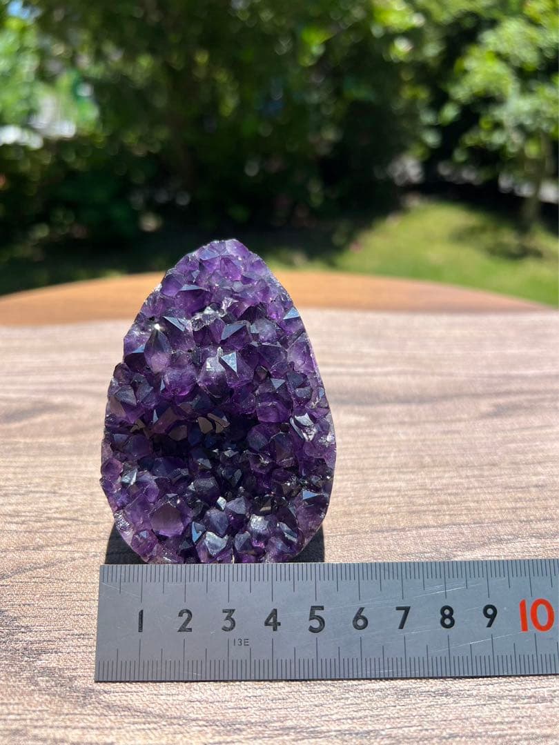 A656 高品質アメジストドーム パワーストーン 紫水晶 天然石 置き物