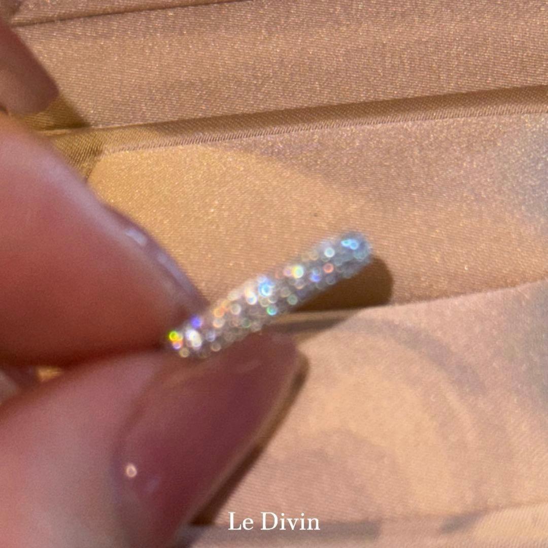 一点限定価格 11号 モアサナイト パヴェリング フルエタニティ S925