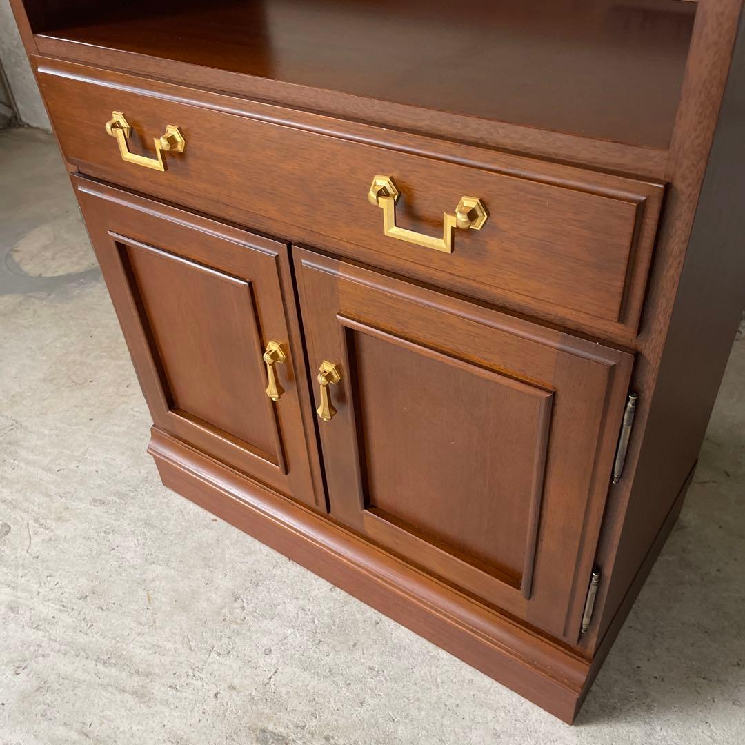 美品　マルニ木工 maruni 地中海シリーズ 電話台 サイドラック