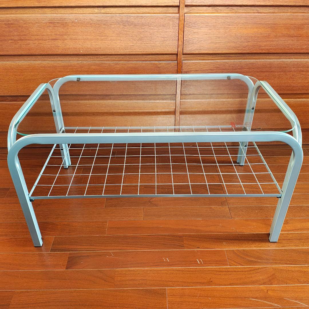 箱入り 新品 未使用 ガラステーブル コーヒーテーブル