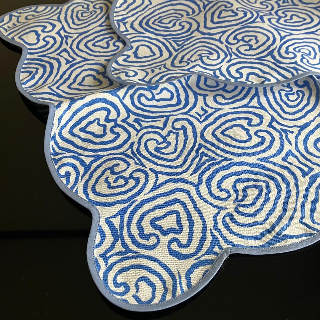 プラテージ　テーブルクロス　イタリア製 リネン　ナプキン　ココ・シャネル