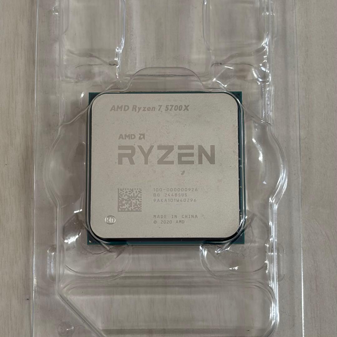 AMD Ryzen 7 5700X 新品・未使用