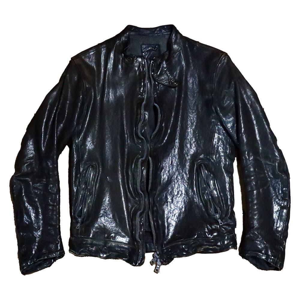 バックラッシュ ジャパンホース シングルライダース レザー ジャケット
