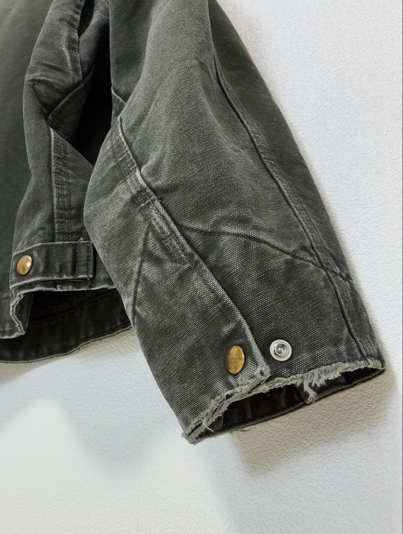 レア Carhartt デトロイトジャケットモスグリーン 2XL J97