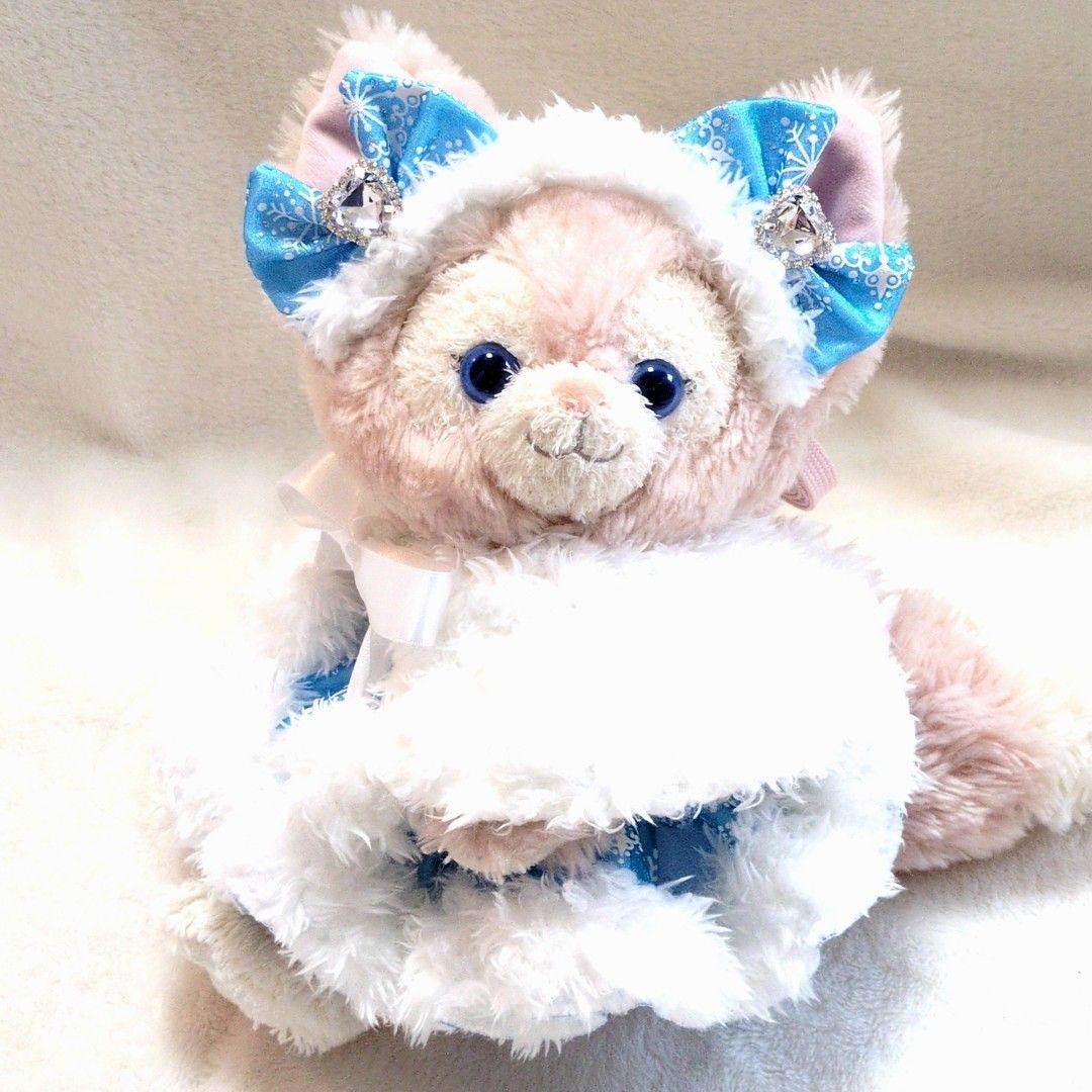 リーナベルコスチューム　1357 ショルダーバッグ　雪の結晶コスチューム　青