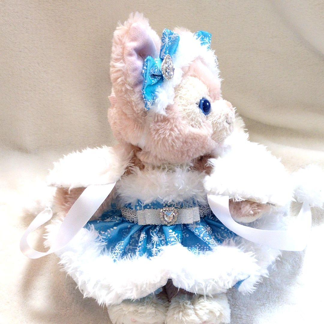 リーナベルコスチューム　1357 ショルダーバッグ　雪の結晶コスチューム　青