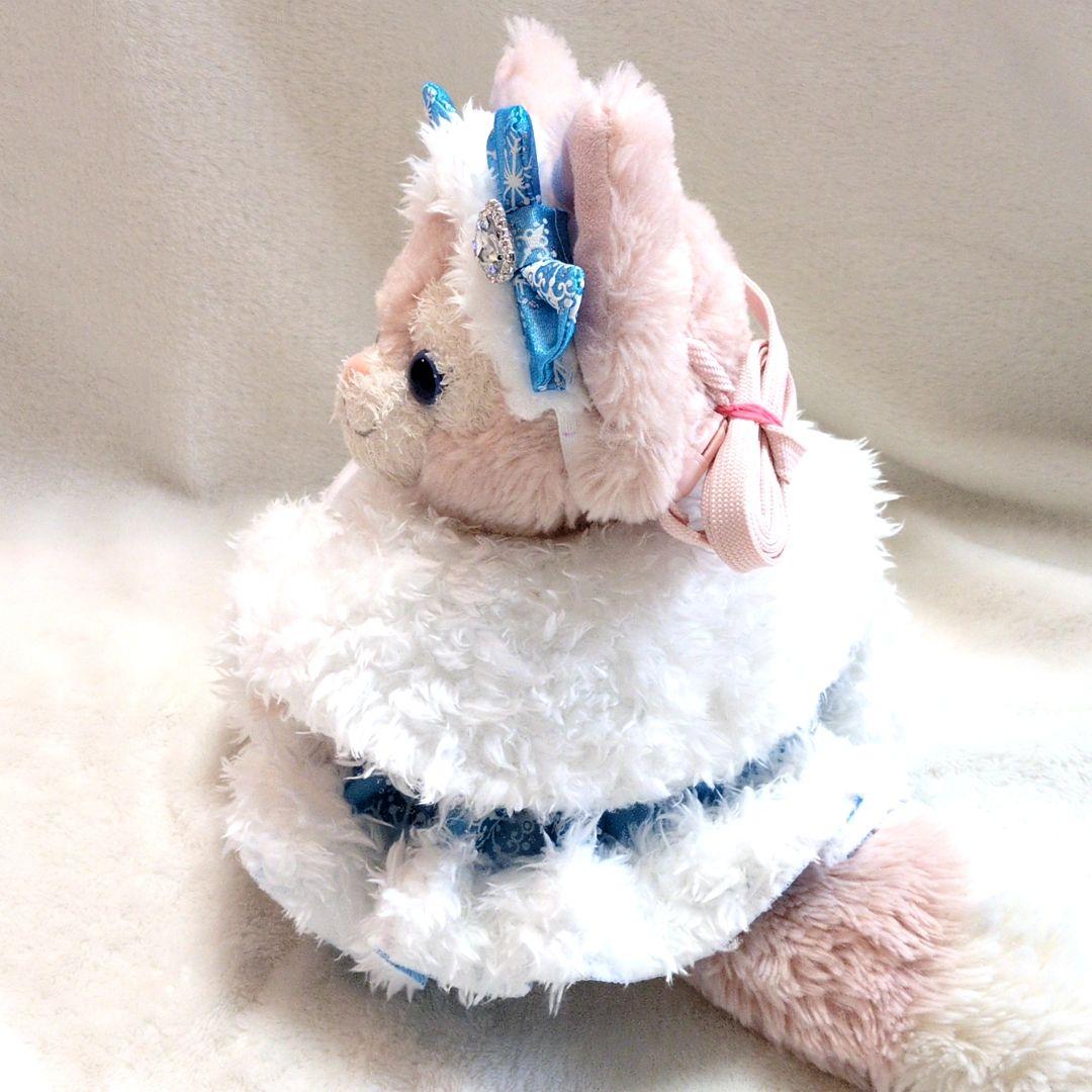 リーナベルコスチューム　1357 ショルダーバッグ　雪の結晶コスチューム　青