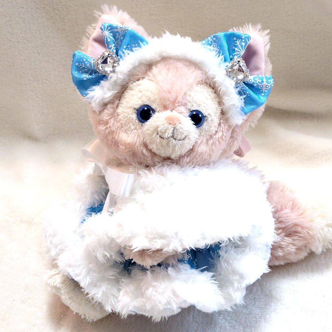 リーナベルコスチューム　1357 ショルダーバッグ　雪の結晶コスチューム　青