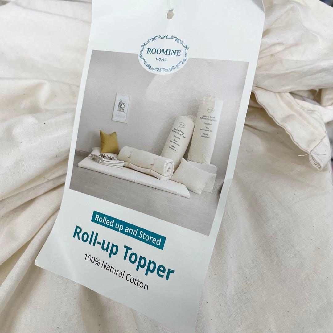 ROOMINE ロールアップトッパー ナチュルラルコットン 韓国
